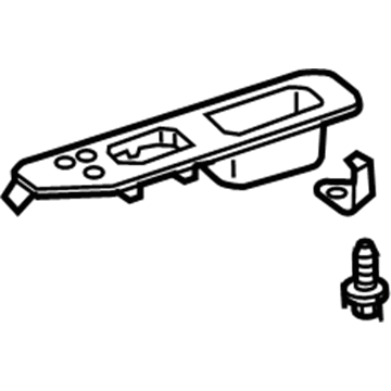 Toyota 74231-AC050-A0 Panel, Front Armrest Base, Upper RH