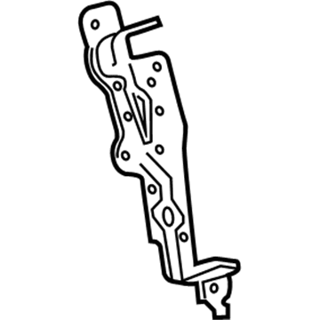 Toyota 86211-06210 Bracket, Radio Receiver