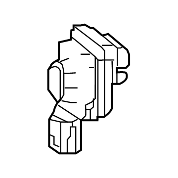 Toyota 8983A-33011 Side Impact Sensor