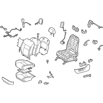 Toyota 71200-60B70-B2 Seat Assembly