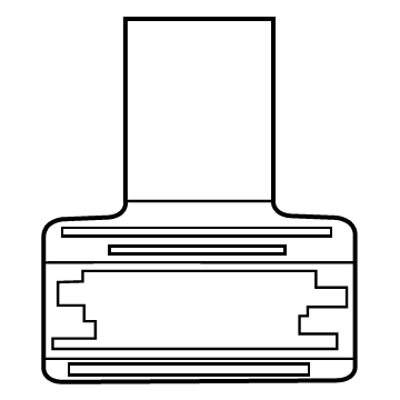 Toyota 74599-48020 Air Bag Label