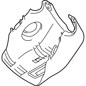 Toyota 45287-04140-C0 Lower Shroud