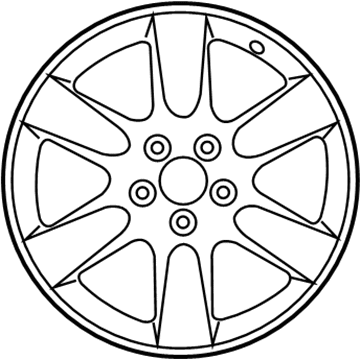 Toyota RAV4 Spare Wheel - 42611-42371