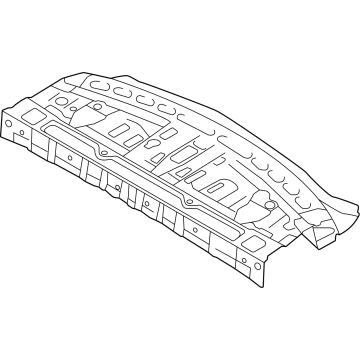 Toyota SU003-09167 Package Tray Panel