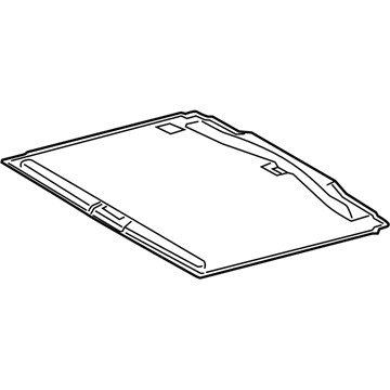 Toyota 63306-35090-B0 Trim Sub-Assembly, SUNSHADE