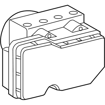 2012 Toyota Yaris ABS Control Module - 44050-52G11