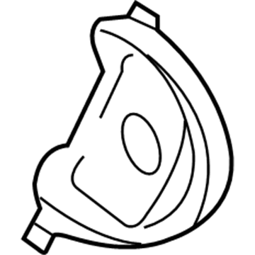 Toyota 16366-28130 Fan Motor Insulator