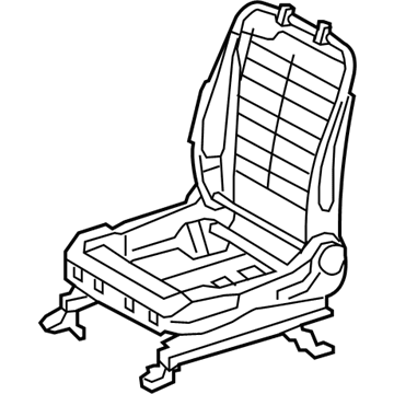 Toyota 71120-06100 Frame Assembly, Front Seat