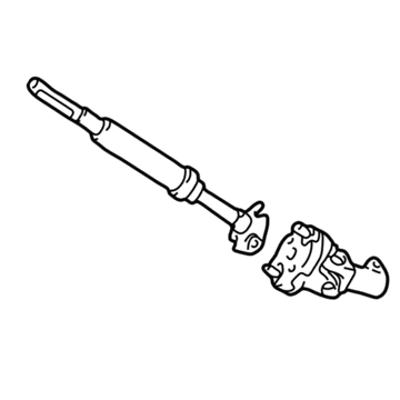 2000 Toyota Tacoma Steering Shaft - 45260-35080