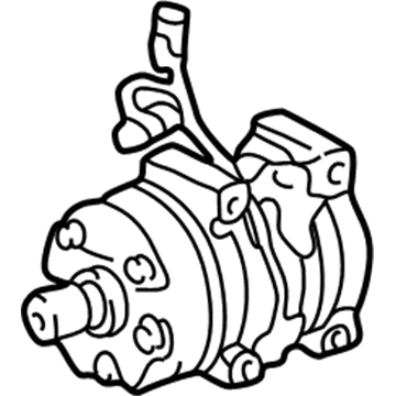 2006 Toyota Tundra A/C Compressor - 88320-0C010-84