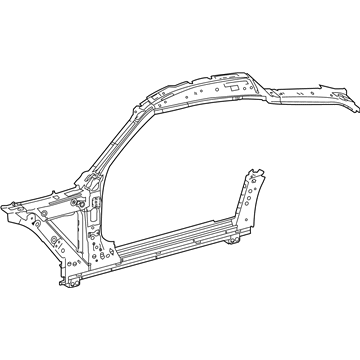 Toyota 61101-WAA01 Panel Sub-Assembly, Side