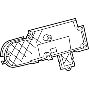 Toyota 55912-0C090 Housing, Heater Control