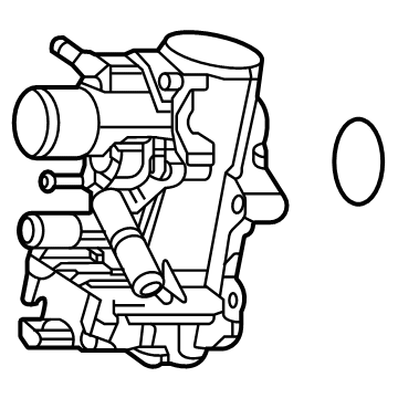 Toyota 16342-F0010 Water Manifold