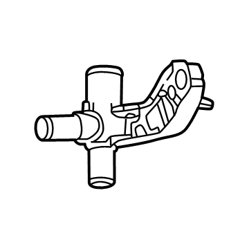 Toyota 16278-25070 PIPE, WATER BY-PASS