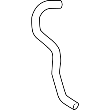 Toyota 16267-F0110 HOSE, WATER BY-PASS