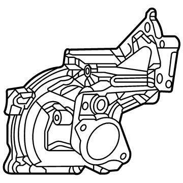 Toyota 16323-25040 HOUSING, WATER INLET