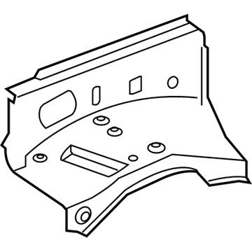 Toyota 53711-60A40 Apron Panel