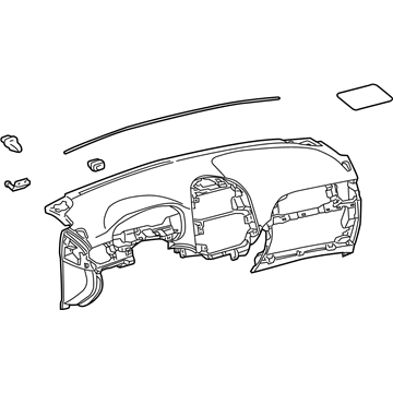 Toyota 55301-08040-B0 Instrument Panel