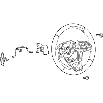 Toyota 45100-12J80-C0 WHEEL ASSY, STEERING