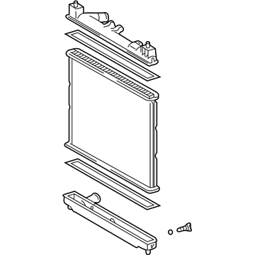 Scion 16400-21071 Radiator