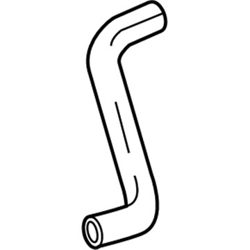 Toyota 16572-21020 Hose, Radiator, Outlet