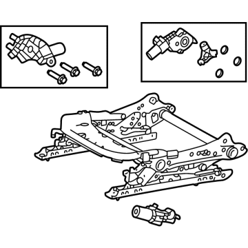 Toyota 72010-62060 ADJUSTER Assembly, Fr Se