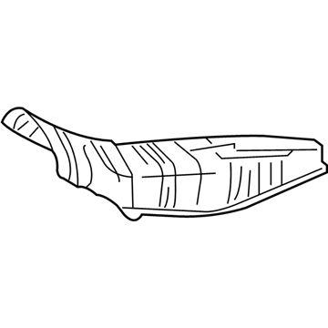 Toyota 58151-02380 Heat Shield