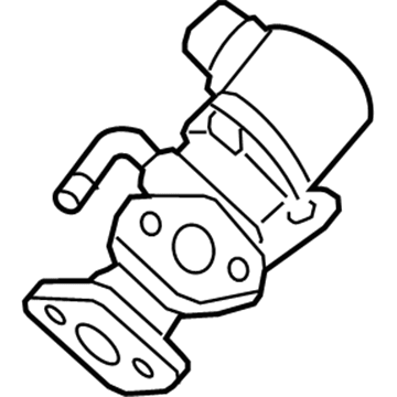 Toyota 25620-38240 Valve Assembly, EGR W/MO