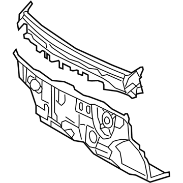 Toyota 55101-08031 Panel Sub-Assembly, Dash