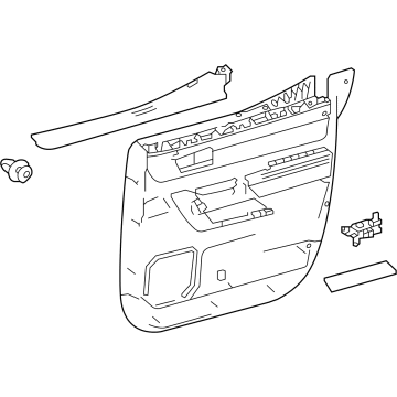 Toyota 67630-0C500-C3 Door Trim Panel