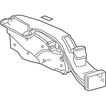 Toyota 17750-F0010 Inlet Assembly, Air CLEA