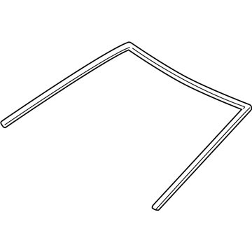 Toyota 75531-33090 Moulding, Windshield, Outer Upper