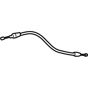 Toyota 69710-21030 Cable Assembly, Front Door