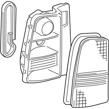 Scion 81551-52370 Lens & Housing