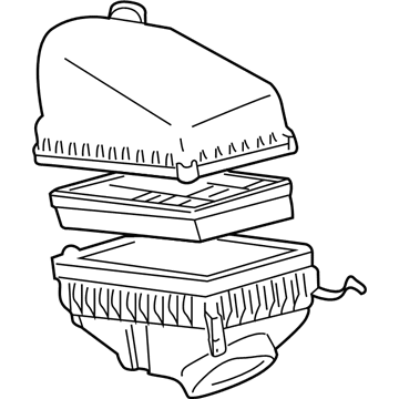 Toyota 17700-03100 Air Cleaner Assembly