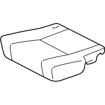 Toyota 71075-42020-B0 Cushion Cover