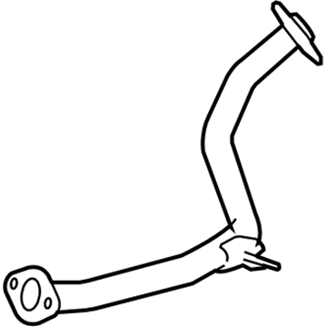 Toyota 17420-28820 Center Exhaust Pipe Assembly No.2