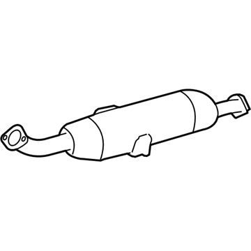 Toyota 17420-28830 Center Exhaust Pipe Assembly