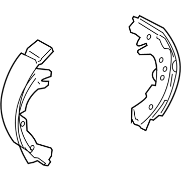 Scion 04495-52121 Brake Shoes