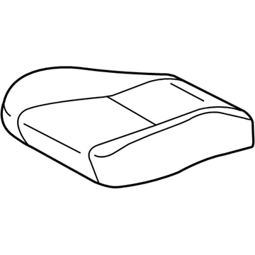 Toyota 71072-01100-B0 Cushion Cover