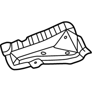 Toyota 58115-42010 Floor Reinforcement