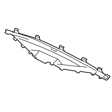 Toyota 55950-0C010 Defroster Nozzle