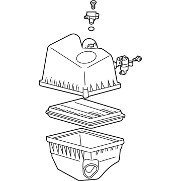 Toyota Highlander Air Filter Box - 17700-28240