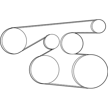 Toyota 90916-A2011 Serpentine Belt