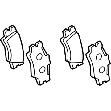 Toyota 04466-33210 Brake Pads