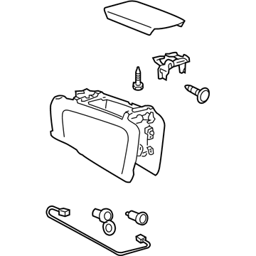 Toyota 58901-47030-B1 Console Body