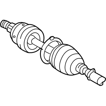 1998 Toyota Tercel Axle Shaft - 43470-19819