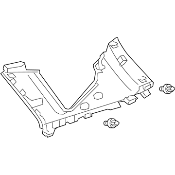 Toyota 62471-47090-B0 Upper Quarter Trim