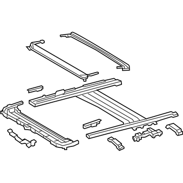 Toyota 63203-04030 Sunroof Frame