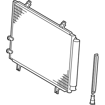 Toyota 88460-06210 Condenser Assembly